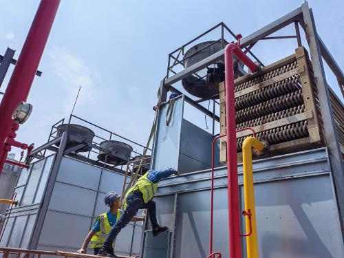 淺談冷卻塔的降噪與控制,冷卻塔噪聲治理