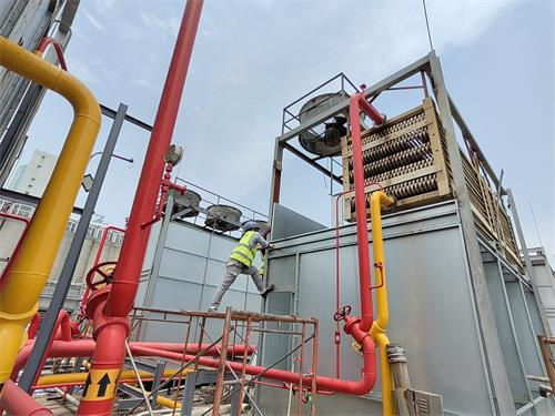 玻璃鋼冷卻塔作用與清洗方法(鄭州玻璃鋼冷卻塔)